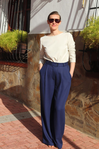 Shirt aus Bio-Baumwolle in Creme